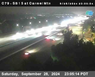 NB 15 at Carmel Mountain Rd.