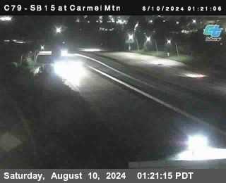 NB 15 at Carmel Mountain Rd.