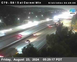 NB 15 at Carmel Mountain Rd.