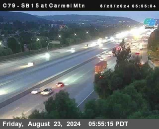 NB 15 at Carmel Mountain Rd.