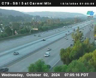 NB 15 at Carmel Mountain Rd.