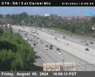 NB 15 at Carmel Mountain Rd.