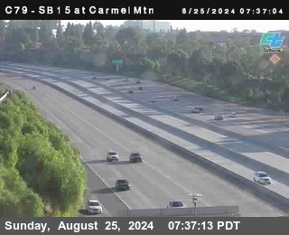 NB 15 at Carmel Mountain Rd.