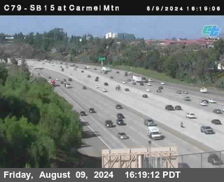 NB 15 at Carmel Mountain Rd.