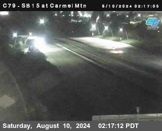 NB 15 at Carmel Mountain Rd.