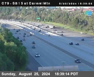 NB 15 at Carmel Mountain Rd.