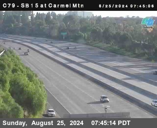 NB 15 at Carmel Mountain Rd.