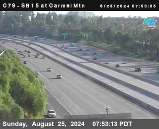 NB 15 at Carmel Mountain Rd.