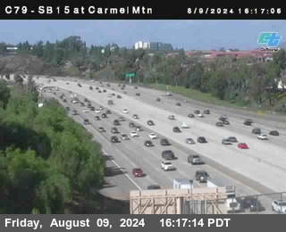 NB 15 at Carmel Mountain Rd.