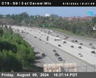 NB 15 at Carmel Mountain Rd.