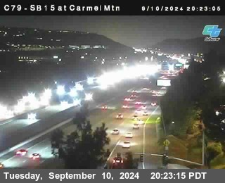 NB 15 at Carmel Mountain Rd.