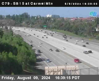 NB 15 at Carmel Mountain Rd.