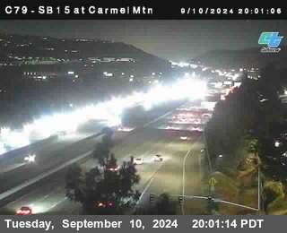 NB 15 at Carmel Mountain Rd.