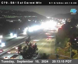 NB 15 at Carmel Mountain Rd.