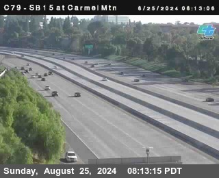 NB 15 at Carmel Mountain Rd.