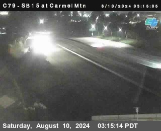 NB 15 at Carmel Mountain Rd.