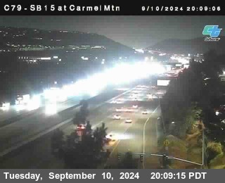 NB 15 at Carmel Mountain Rd.