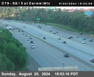 NB 15 at Carmel Mountain Rd.