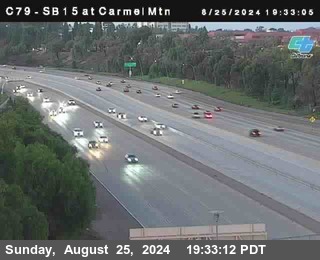 NB 15 at Carmel Mountain Rd.