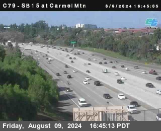 NB 15 at Carmel Mountain Rd.