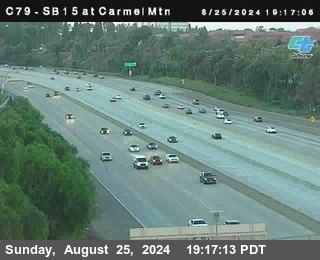 NB 15 at Carmel Mountain Rd.