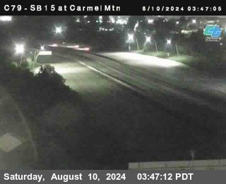 NB 15 at Carmel Mountain Rd.