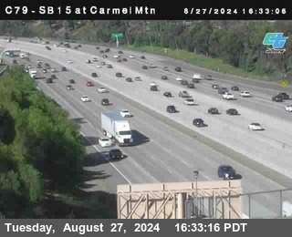 NB 15 at Carmel Mountain Rd.