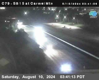 NB 15 at Carmel Mountain Rd.