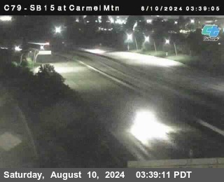 NB 15 at Carmel Mountain Rd.