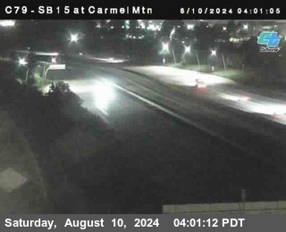 NB 15 at Carmel Mountain Rd.