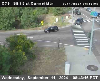 NB 15 at Carmel Mountain Rd.