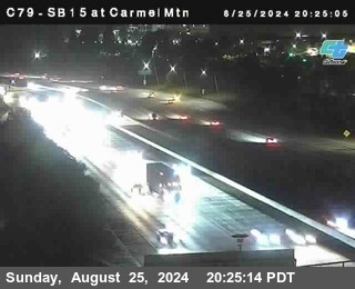 NB 15 at Carmel Mountain Rd.