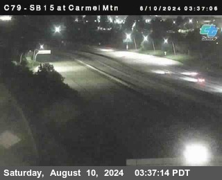 NB 15 at Carmel Mountain Rd.