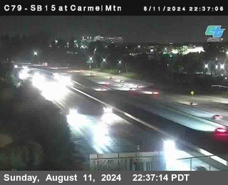 NB 15 at Carmel Mountain Rd.