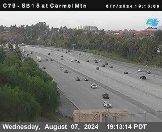 NB 15 at Carmel Mountain Rd.