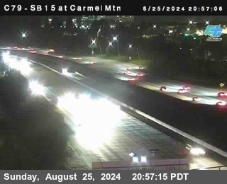 NB 15 at Carmel Mountain Rd.