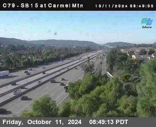 NB 15 at Carmel Mountain Rd.