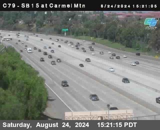 NB 15 at Carmel Mountain Rd.