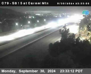 NB 15 at Carmel Mountain Rd.