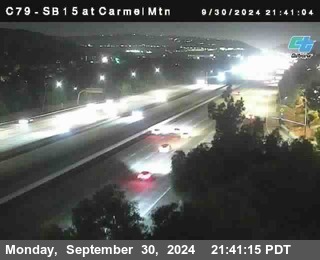 NB 15 at Carmel Mountain Rd.