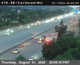 NB 15 at Carmel Mountain Rd.