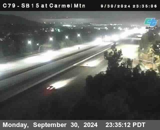 NB 15 at Carmel Mountain Rd.