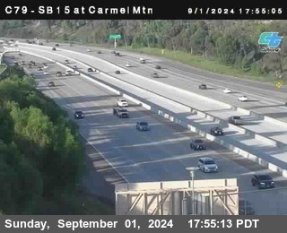 NB 15 at Carmel Mountain Rd.