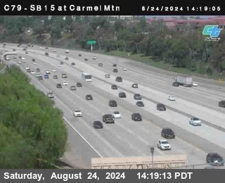 NB 15 at Carmel Mountain Rd.