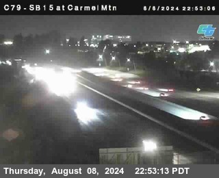 NB 15 at Carmel Mountain Rd.