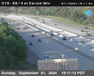 NB 15 at Carmel Mountain Rd.