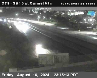 NB 15 at Carmel Mountain Rd.