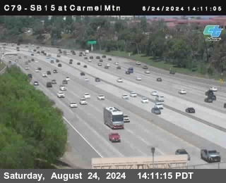 NB 15 at Carmel Mountain Rd.