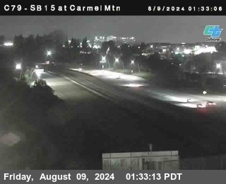 NB 15 at Carmel Mountain Rd.