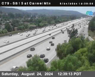 NB 15 at Carmel Mountain Rd.